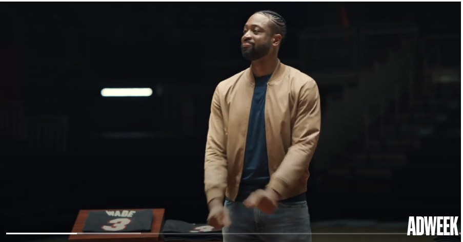 Dwane Wade in Bud Commercial